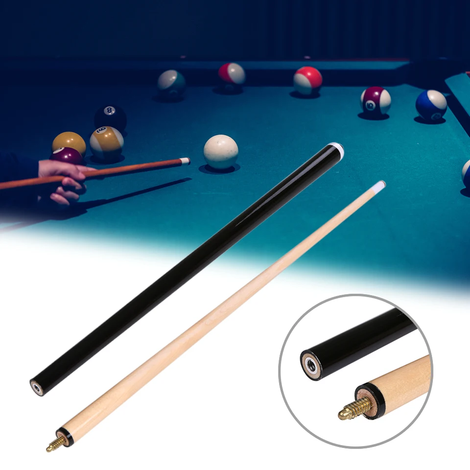 ビリヤードアクセサリー付きプールキュースティック、(ブラックプール