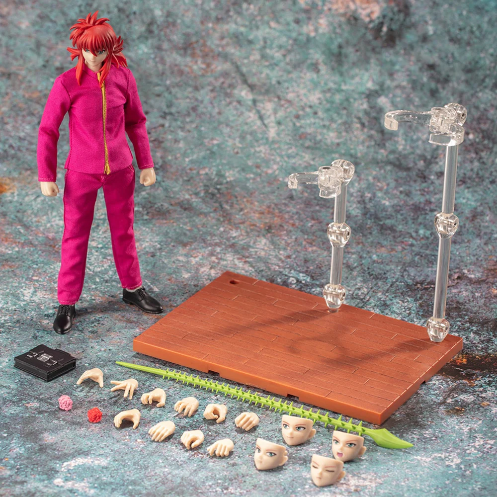 In Stock Great Toy Dasin Model YuYu Hakusho Yoko Kurama / Yusuke Urameshi Jaganshi Hiei PVC Action Figure Collection GT |