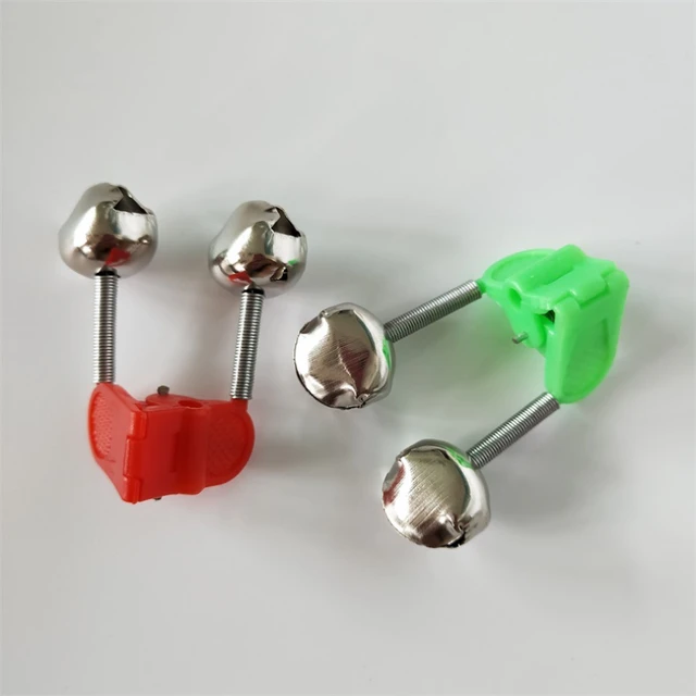 10pcs Fishing Bite Alarms Fishing Rod Bell Rod Clamp Type Clip