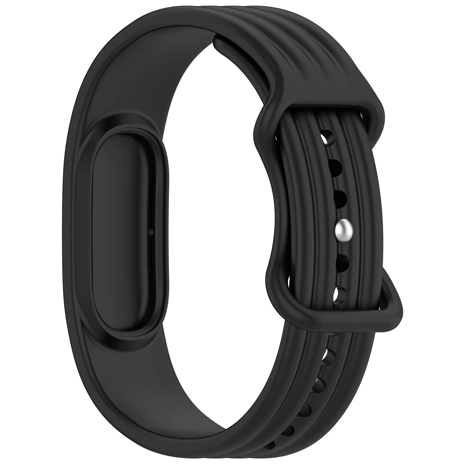 Premium Silicone Fitness Tracker Band - Breathable Replacement Strap in Assorted Colors