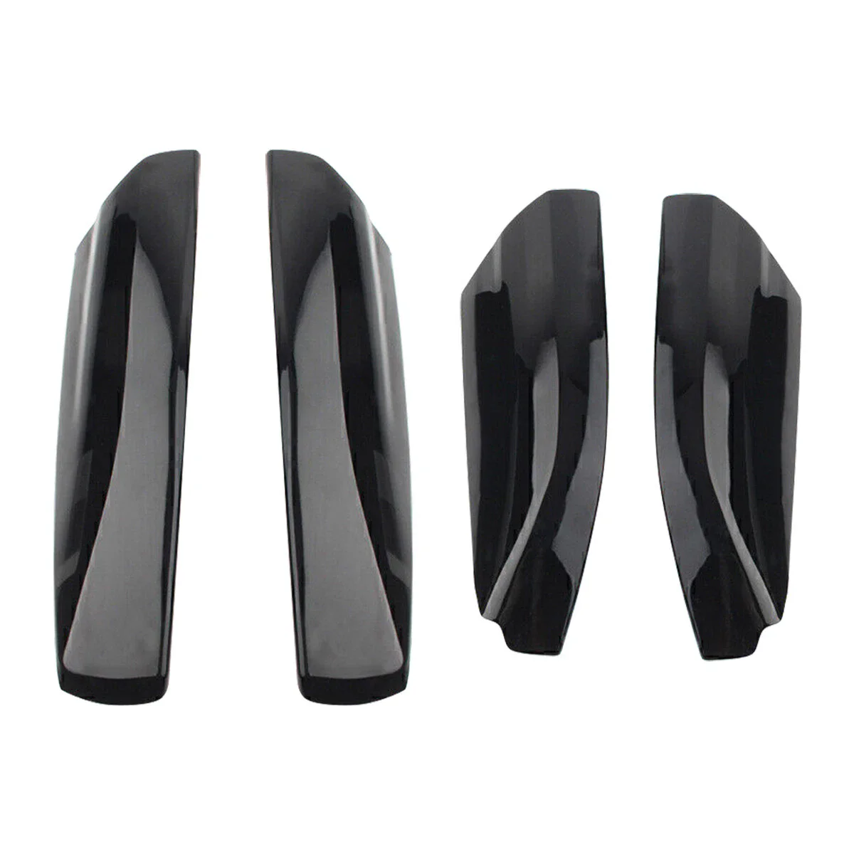 4pcs Roof Rack Rail End Protection Cover Cap Roof Rack Cover Roof Rail Rack Cover for Toyota Land Cruiser Prado 150 2010-2023