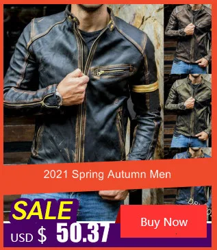 2022 Spring Autumn Men PU Leather Jacket Casual Slim Distressed Vintage Man Motorcycle Outerwear Coat Windbreaker Camperas Tops leather jacket outfit men