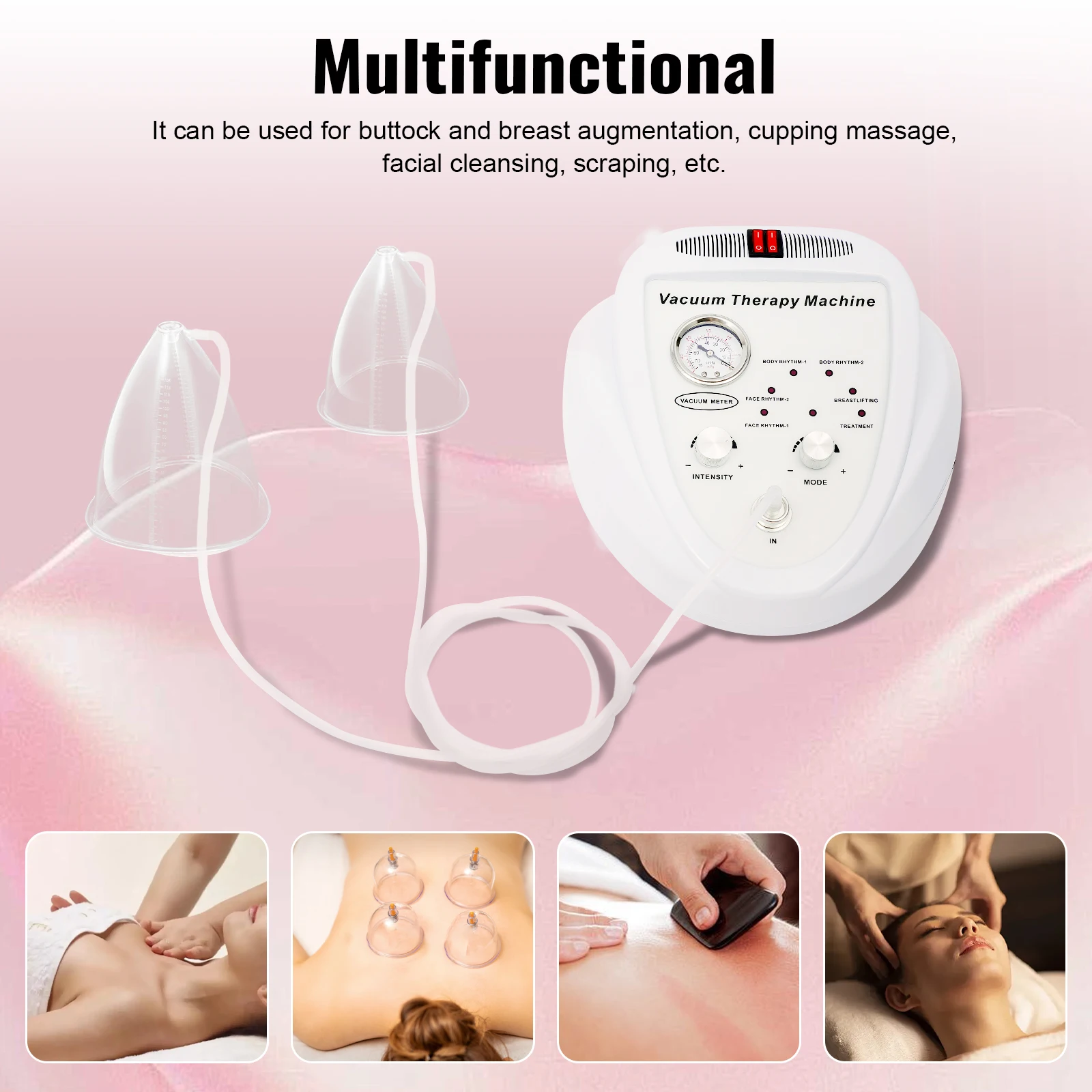 Vacuum Breast & Butt Lifting Massager