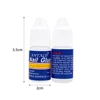 5Pcs Clear Nail Glue for Acrylic Nails Strong Adhesive Gel for Rhinestone Gems&Press On Nails Long Lasting False Nail Adhesive*^ 6