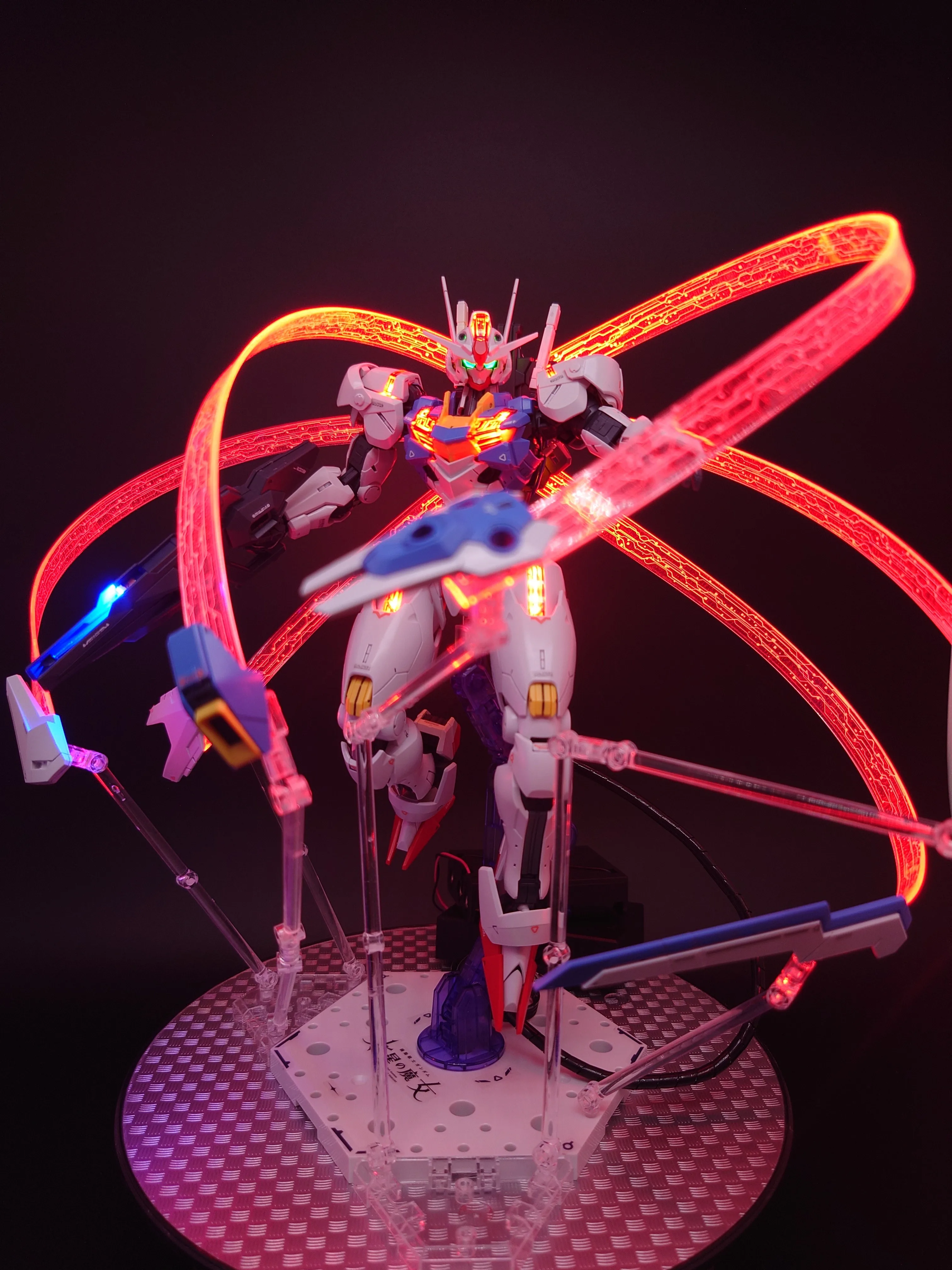 1/100 Kosmos Fm Light Set Anime Action Figure Accessories Mobile Suit : The Witch From Mercury Color Lamp Group Kid'S Gifts Toys images - 6