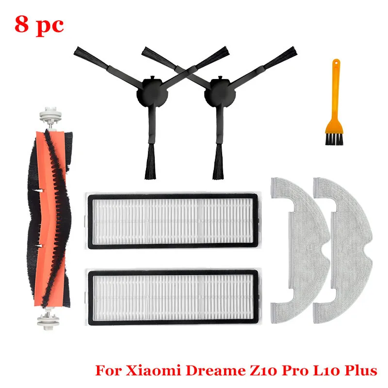 Premium Replacement Vacuum Cleaner Accessories Kit - Main/Side Brush & Filter