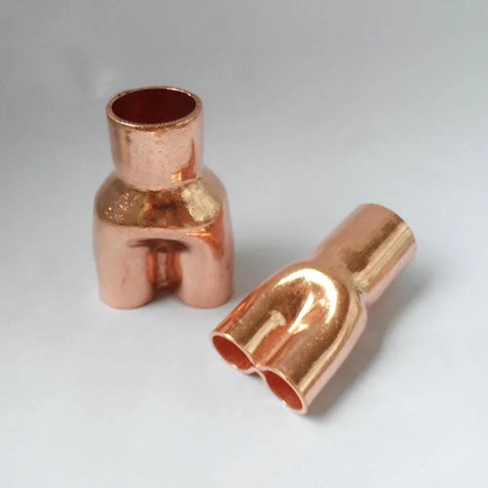 Pack Of 2 Double Nipples For Copper Pipes Copper Pipe Connector Made Of - View #9