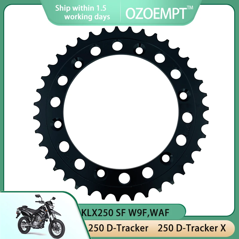 La Ruota Dentata Posteriore Del Motociclo Ozoempt 520-39T Si Applica A Klx250 Sf W9F,Waf 09-10 250 D-Tracker Jul-98 250 D-Tracker X