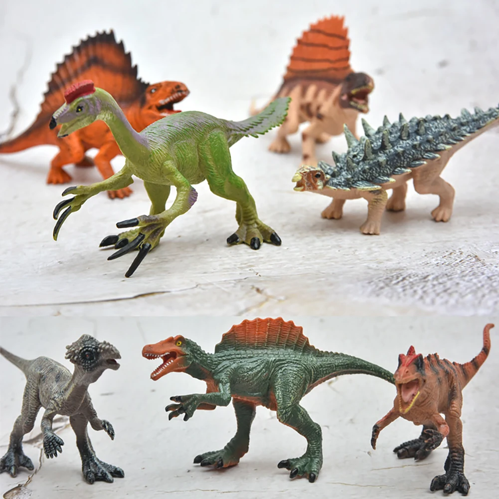 21 Styles 15cm Small Dinosaur Model Toy Gift EducationToys for Kids Jurassic Tyrannosaurus Triceratops Ankylosaur Stegosaurus 2