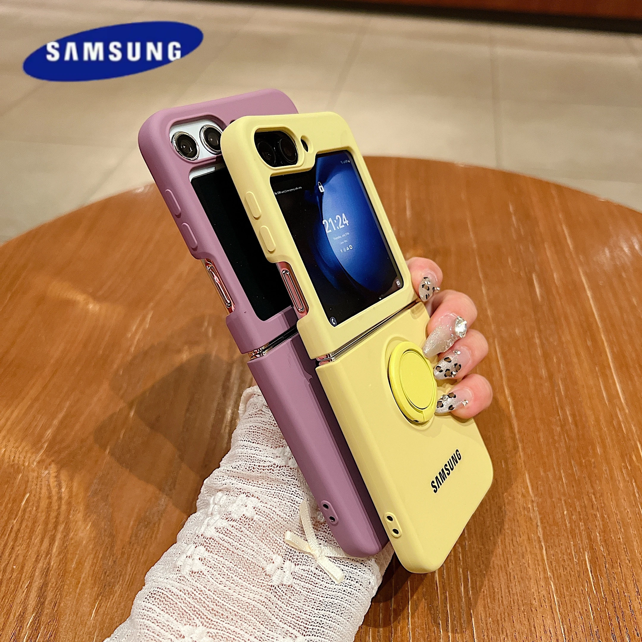 Coque de téléphone Samsung Galaxy Z Flip 7 6 5 4 3, étui de protection antichoc en Silicone – Image 3