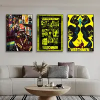 w-Watchmen – affiche murale imprimée, affiche décorative, décoration murale, décoration de la maison, cadeau, sans cadre 3