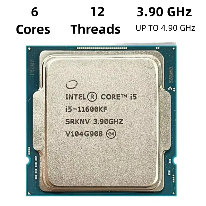 NEW Core i5-11600KF i5 11600KF processor CPU Cores 12 Threads