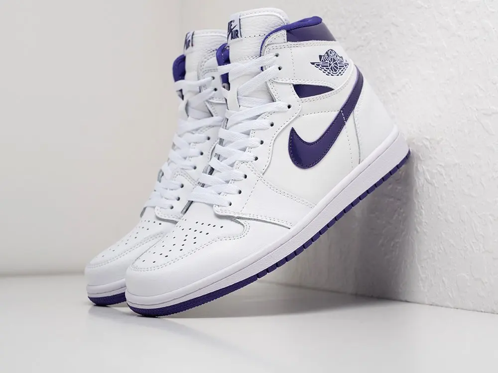 Sneakers Nike Air Jordan 1 white demisezon for men | Обувь