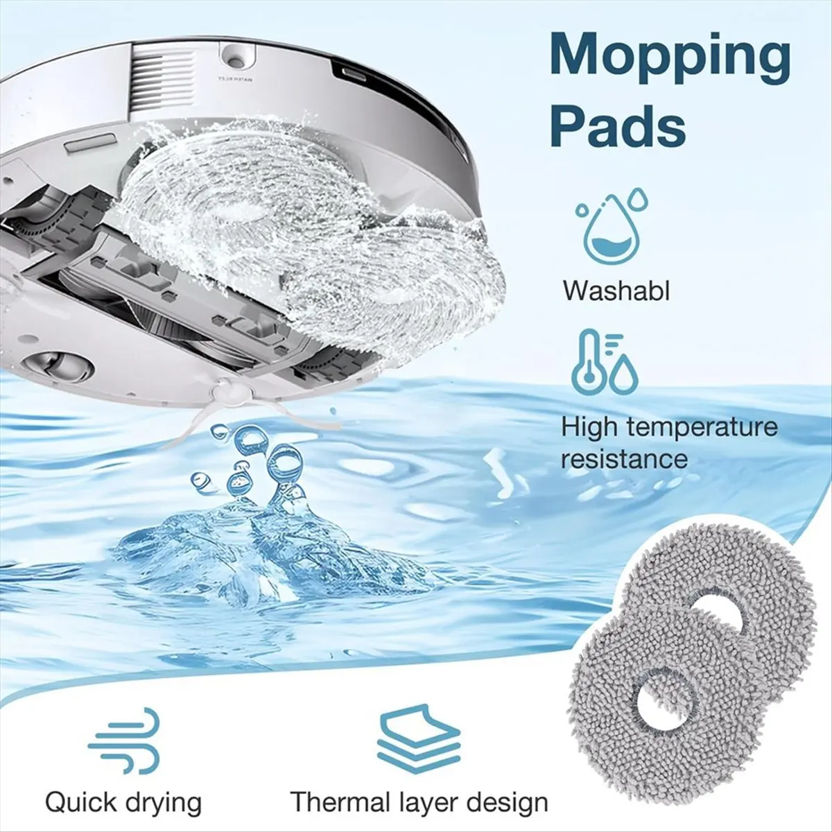 Accurate- For ECOVACS T20 Omni/Max/Pro/T20 Max Vacuum Cleaner Accessories Kit Main Side Brush Hepa Filter Mop Cloth Dust Bags