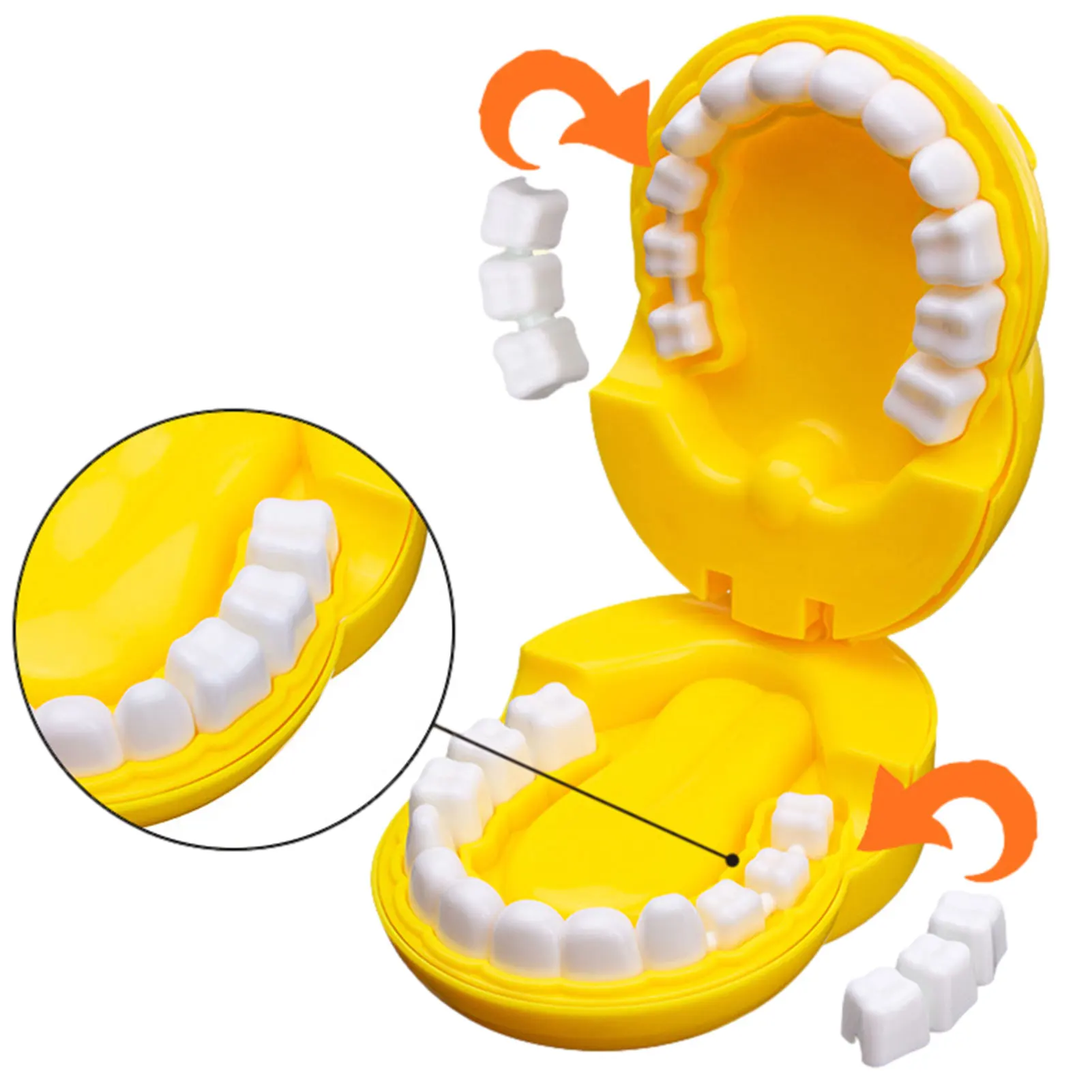 Teeth Brushing Toys For Toddlers Simple Giraffe Brushing Teaching Dental Teeth Model Hygienic Habit Cultivation Role Play Game 3