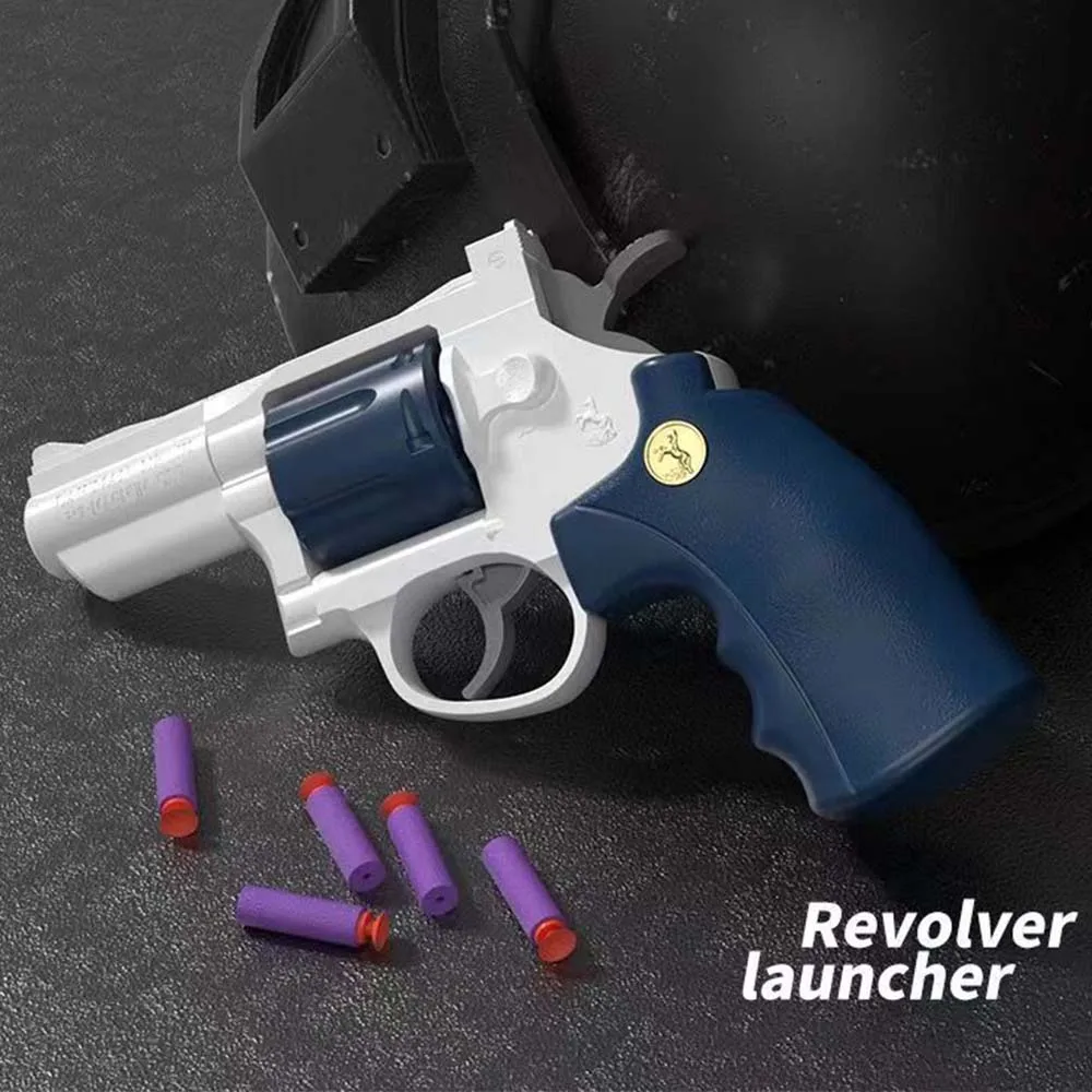 Russian Roulette Toy Guns Revolver Safe Toys For Boy Children Christmas ...