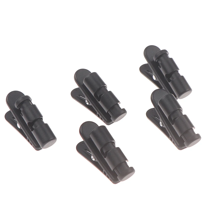 2/5Pcs Kabel Kabel Klemme Kragen Headset Clip Rotierenden Schellen Kopfhörer Clips Kopfhörer Wickler Zubehör – Detail 9