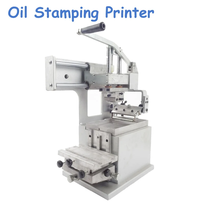 Manual Pad Printing Machine Company Printer Equipment Single Color Oil Stamping Printer Design Die Board Pad Head B0343
