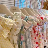 Robe d'été 2026 pour filles à manches volantées, robes de princesse imprimées à volants pour enfants de 1 à 12 ans, vêtements de vacances 4