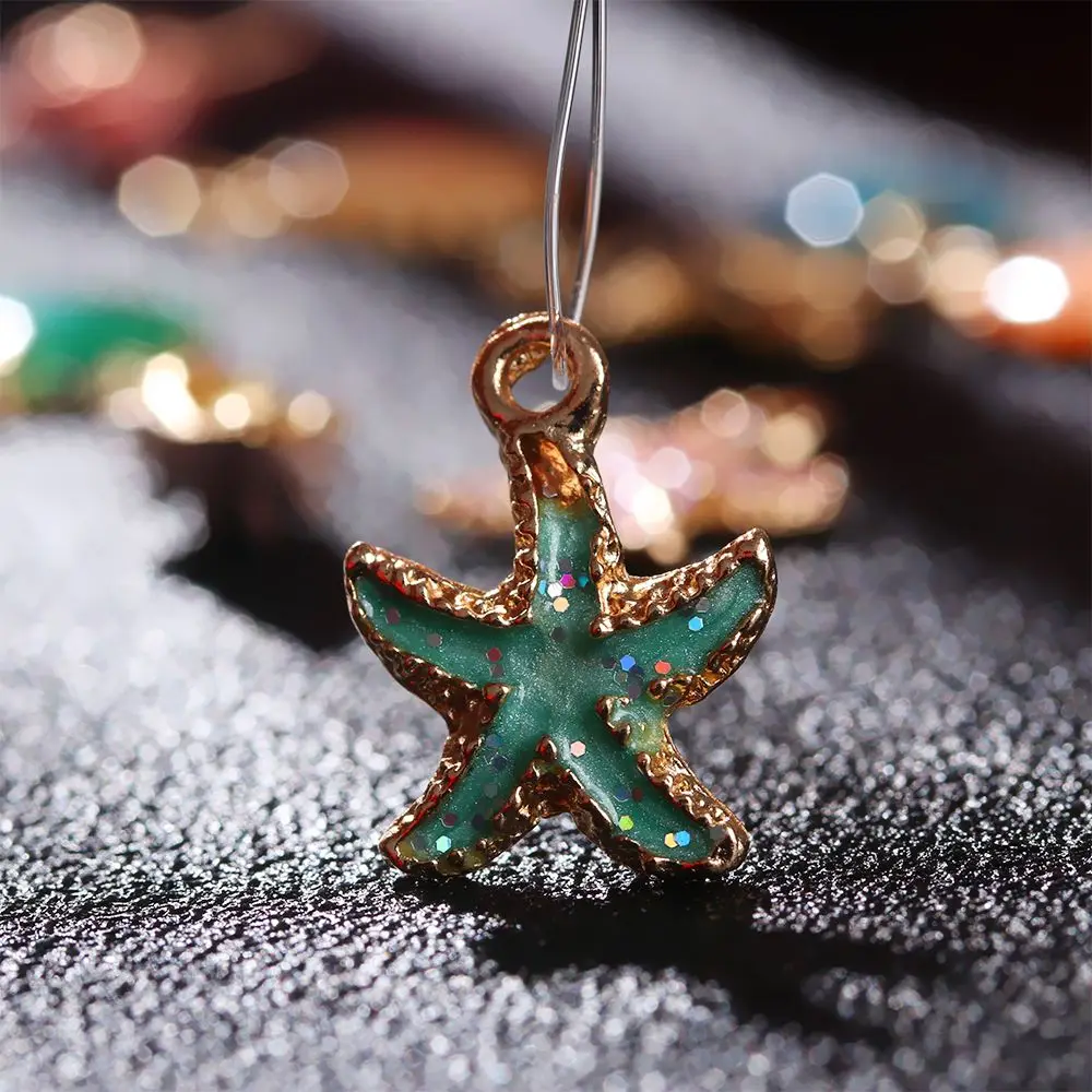 13Pcs/Set DIY Craft Making Jewelry Decoration Sea Shell Ocean Pendants Conch Charms Handmade Accessories