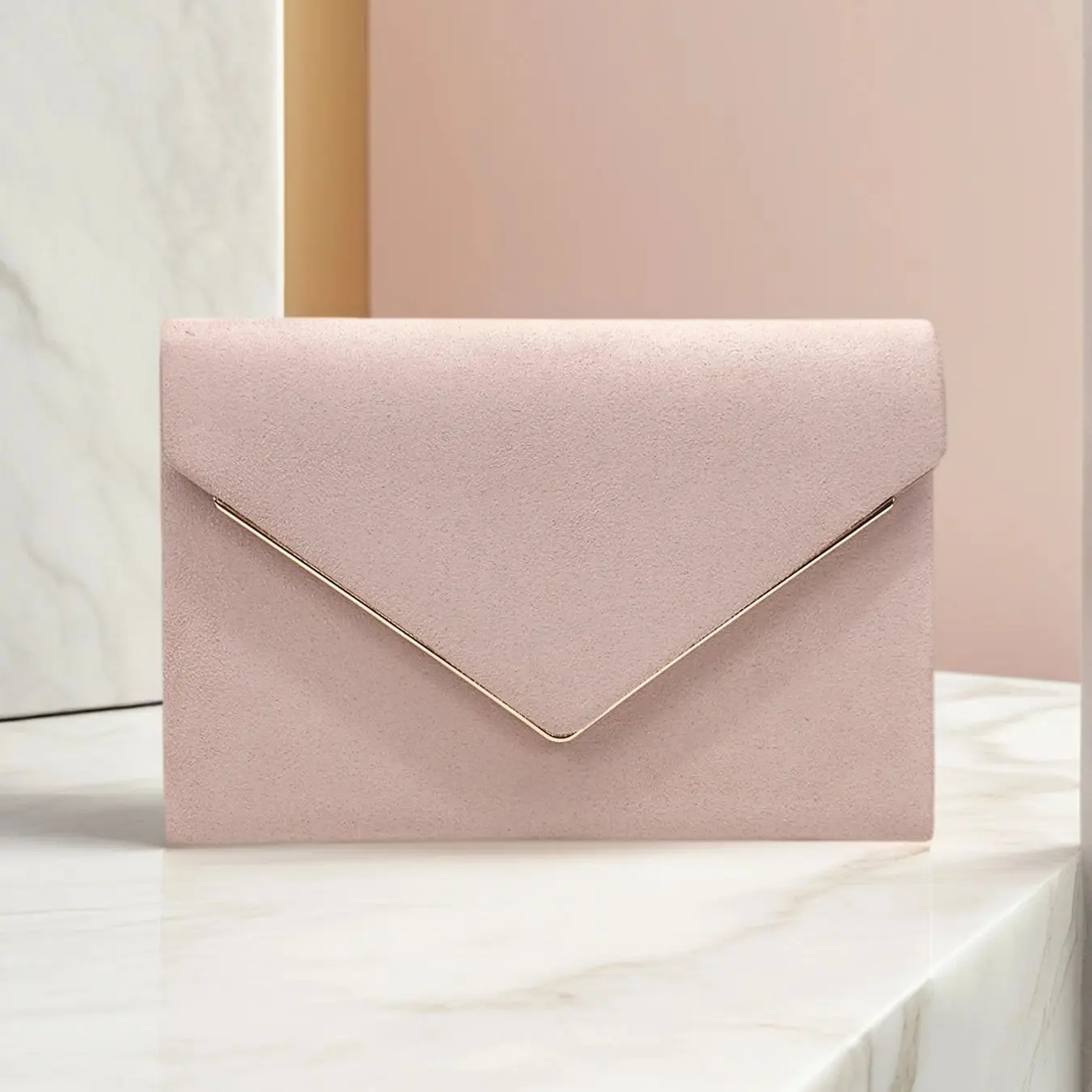 Velvet Evening Clutch Bags with Shoulder Chain for Women