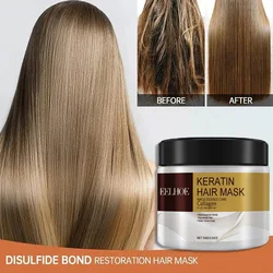 Moisturizing Hair Mask Nourishing Anti Hair Loss Keratin Damaged Dry Repair Split End Treatment Scalp Smoothing Frizzy Hair Care