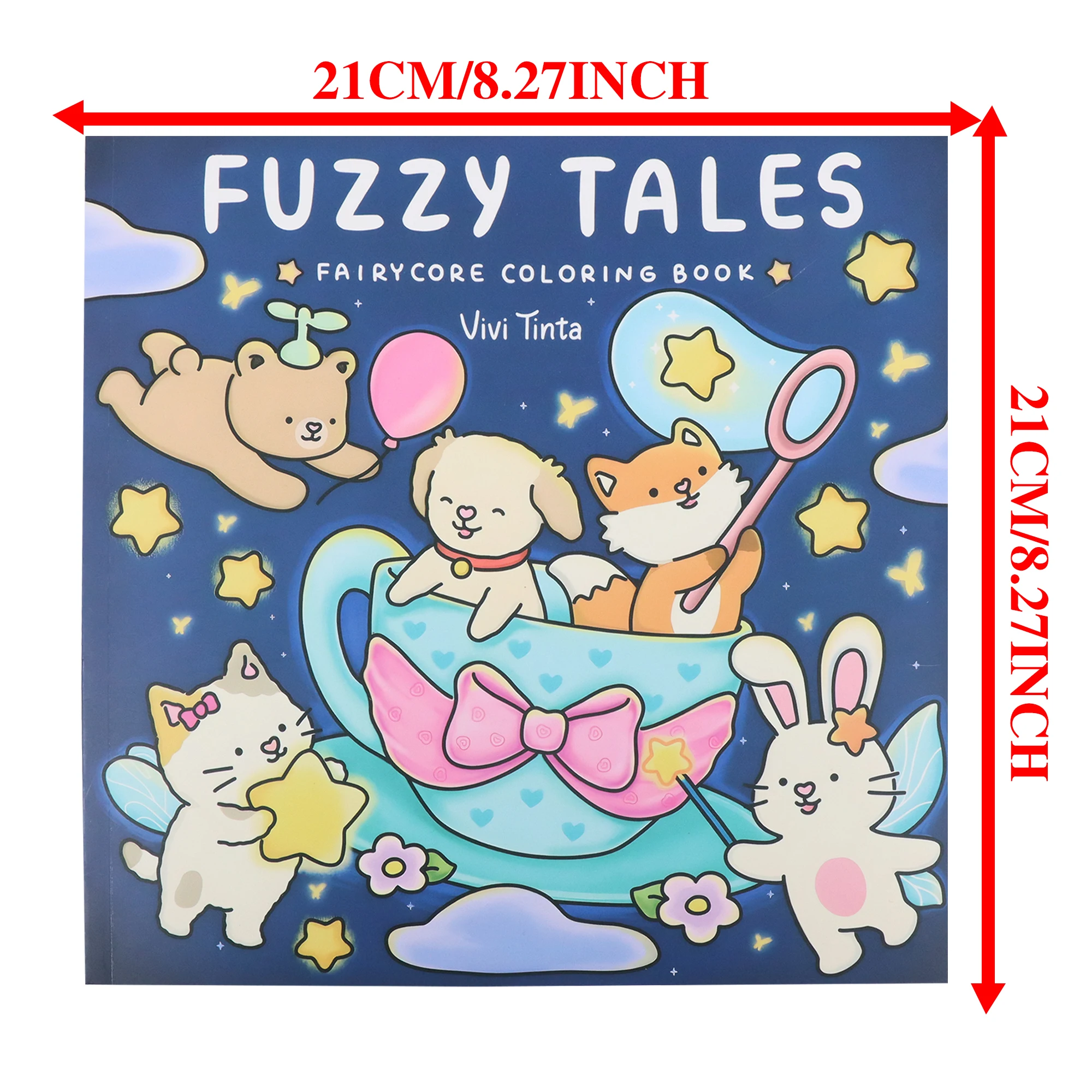 Animal Fairy Tale Coloring Book For Adults And Teens Featuring Cute Animal Life Stories Plush Friends Coloring Book 3