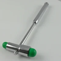Neurological Reflex Hammer with Built-in Brush & Steel Needle for Cutaneous and Superficial Responses, Dual Head Reflex Hammer 2