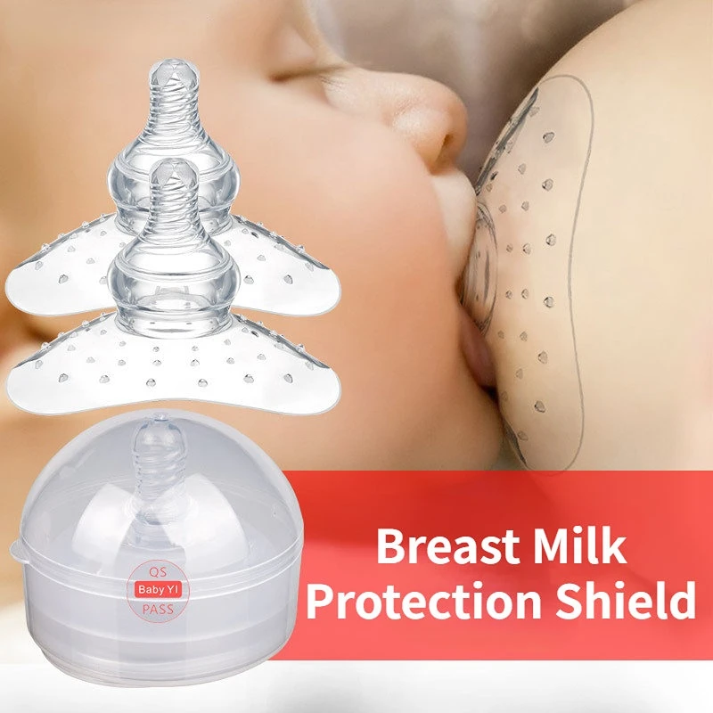 

Silicone Nipple Protectors Feeding Mothers Nipple Shields Protection Cover Breastfeeding Mother Milk Silicone Nipple With Box