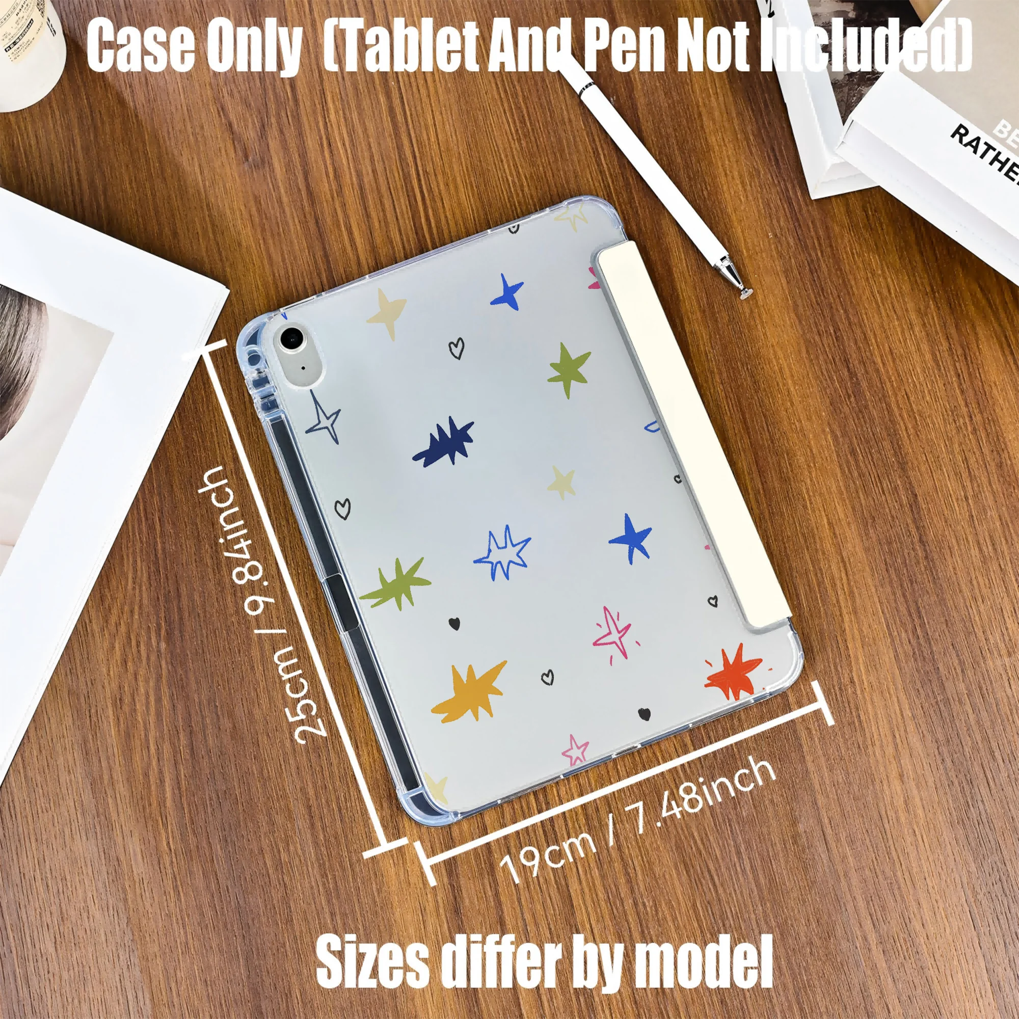 Premium TPU Tablet Case - Slim, Shockproof, Lightweight & Durable Protective Cover