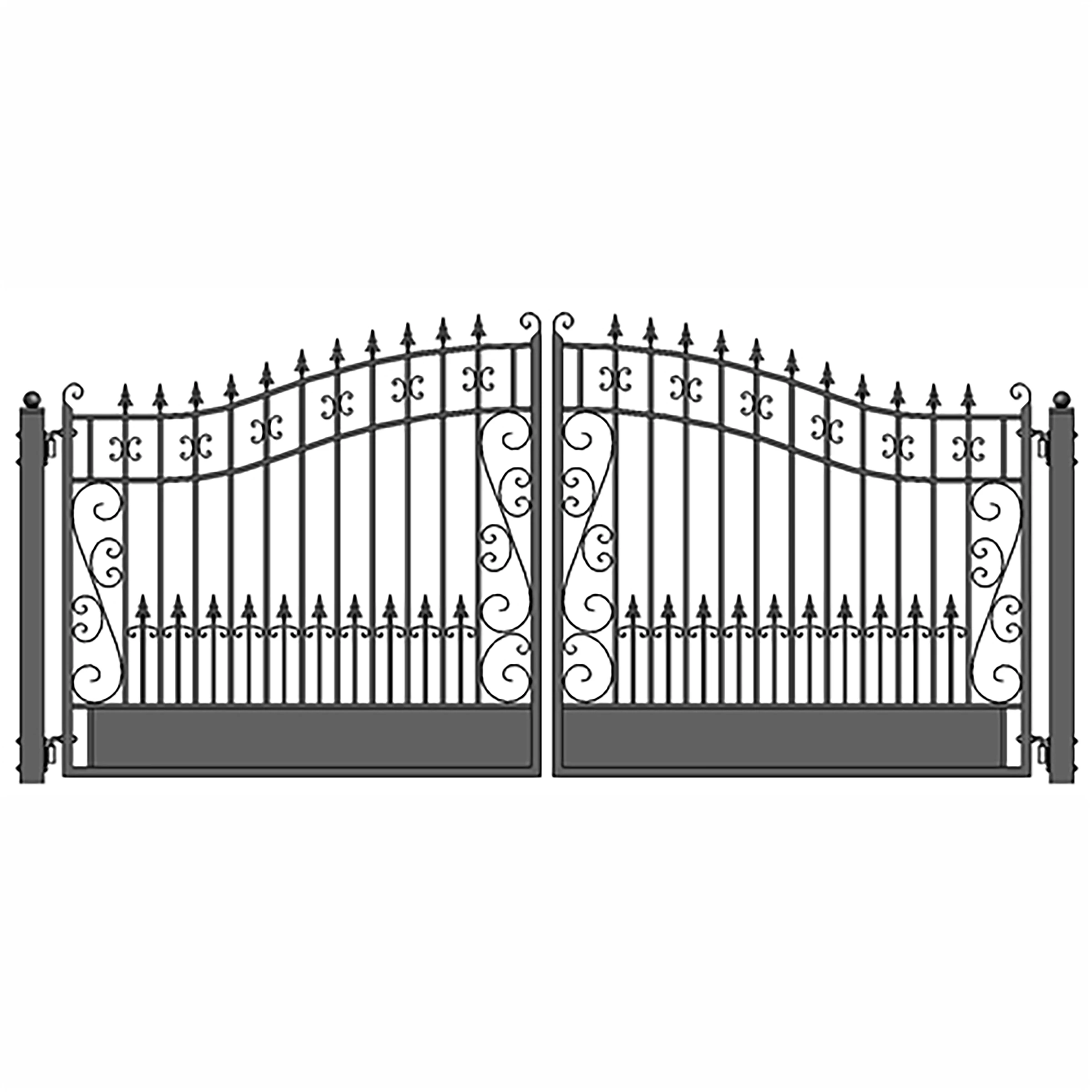 Golden Supplier Iron Gate Main Gate Designs Pictures Iron Gate Design Iron Gates 2