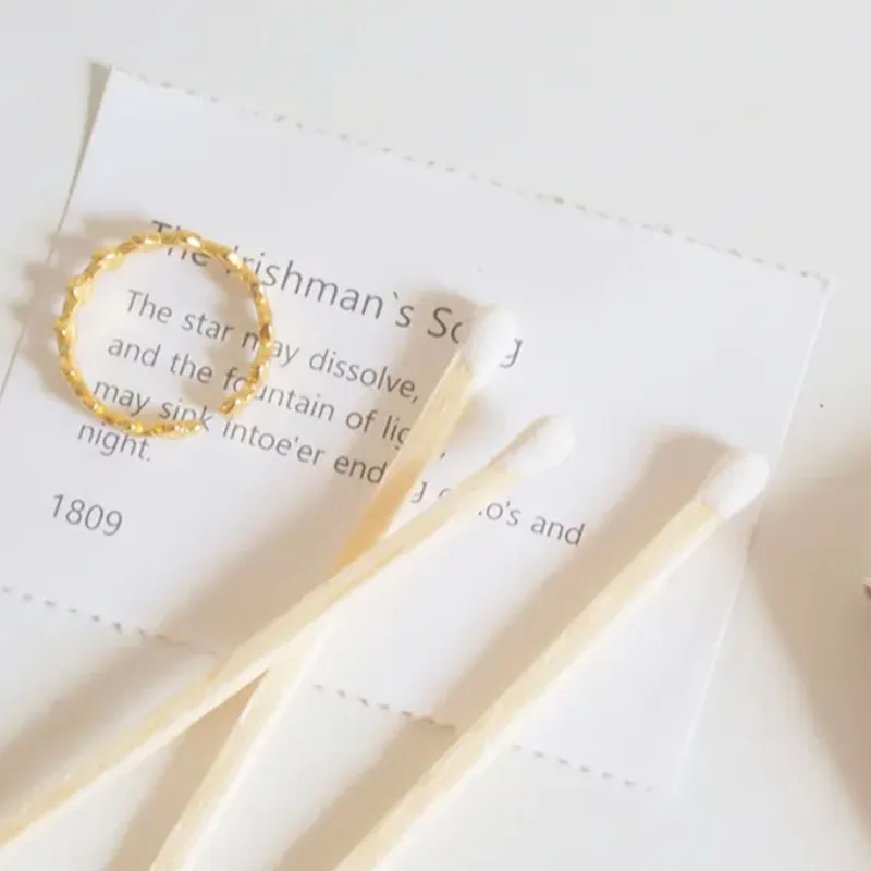 400pcs/Pack 75mm Bulk Match Sticks Specification Pipe Aromatherapy Candle Match Art Matches Cigar Ignition Colorful Matches 3