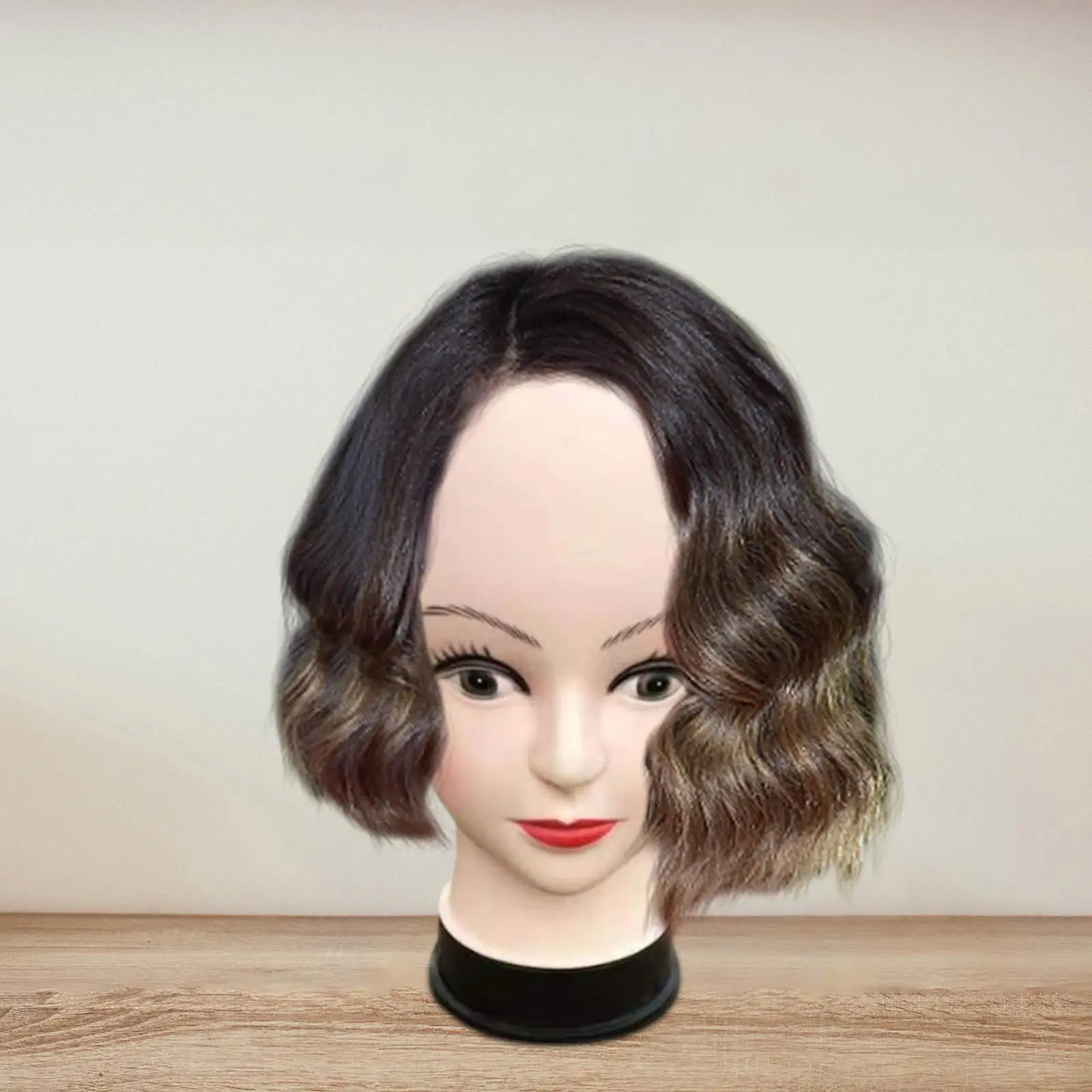 Bald Female Mannequin Head Model for Hair Styling Wig Making and Display Cap