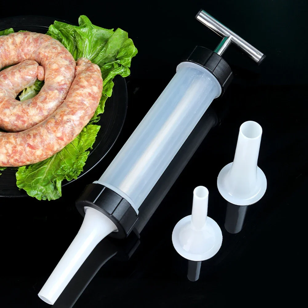 Manual Sausage Stuffing Machine Quick Sausage Filling Stuffer Gadget BPA Free for Making Different Sizes of Sausages