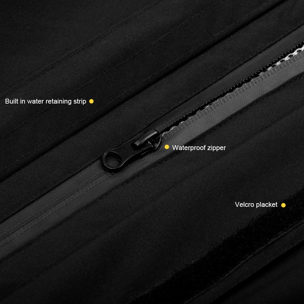 SULAITE Motorcycle Raincoat Suit Waterproof Motorbike Rain Suit Reflective Strip Rain Coat Jacket Women Men Outdoor Equipment