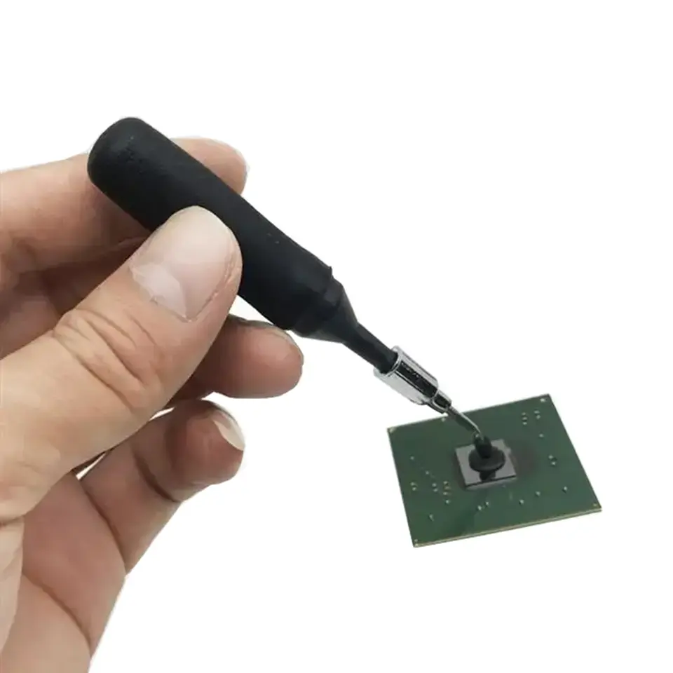 BGA Vacuum Pump Suction Sucking Pen Anti-static Mini SMT SMD IC Chip Picker Pick Up Pickup Hand Tool with 4 Suction Headers image 5