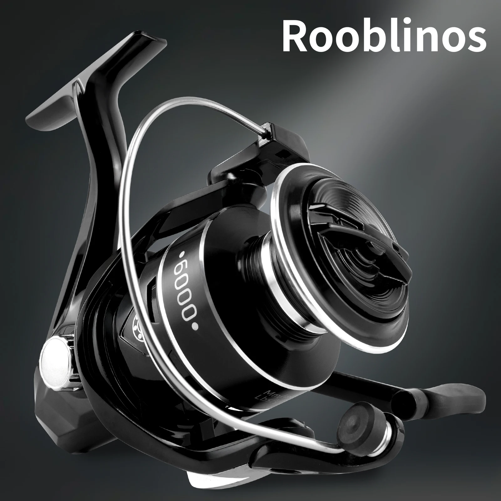 Moulinet spinning Rooblinos HY1000-7000 max drag 10kg bobine métal rocker pliant gauche droite pour pêche mer et rivière