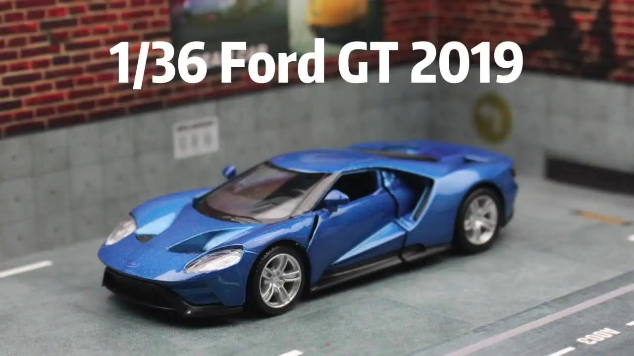 1/36 Ford GT Racing Car Toy Model For Children 5'' RMZ CiTY