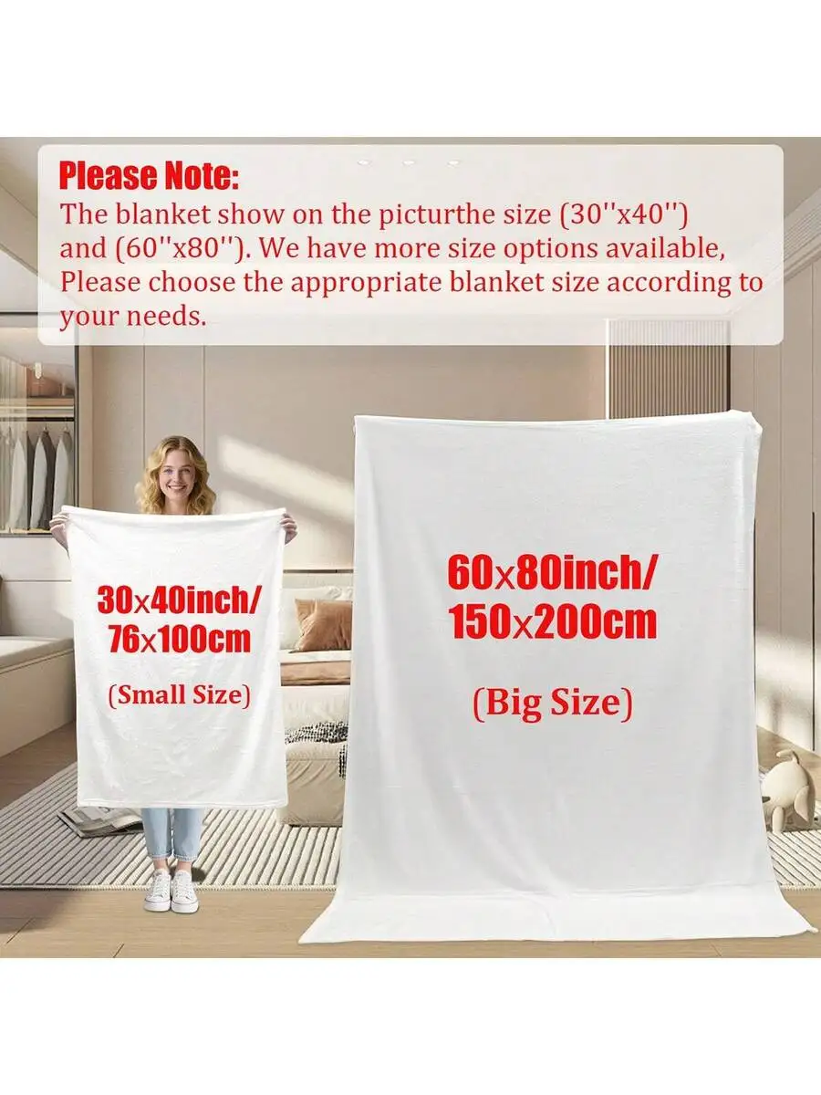 Thanksgiving Pumpkin Plaid Throw Blanket, Fall Decor with Turkey Maple Leaf Pattern, Cozy Couch Bed Sofa Blanket for Autumn