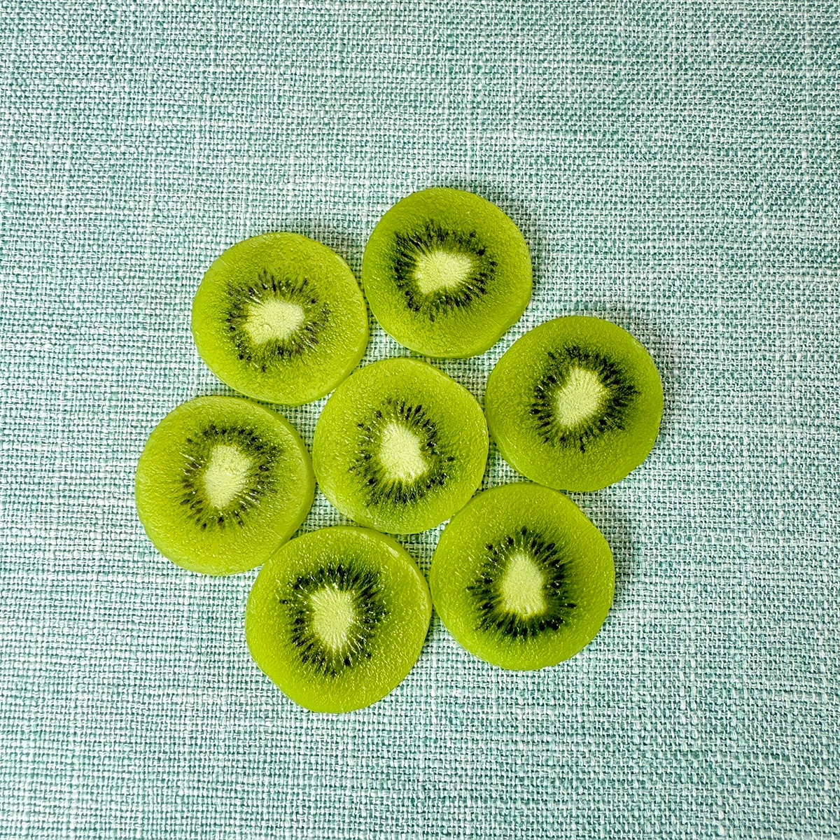 Artificial Fruit Creative Lemon Kiwi Fake Fruit Slice Plastic Photography Props Home Decor Accessories