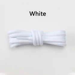 Durable Polyester Classic Round Shoelaces for Sneakers and Boots - Various Lengths, 1 Pair with Free Shipping (White)