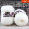 Plush Alpaca Mohair Wool Yarn for Knitting Thread Sweater Scarf 40Grams/Ball Puffy Soft Warm Lanas Chunky Yarns 1