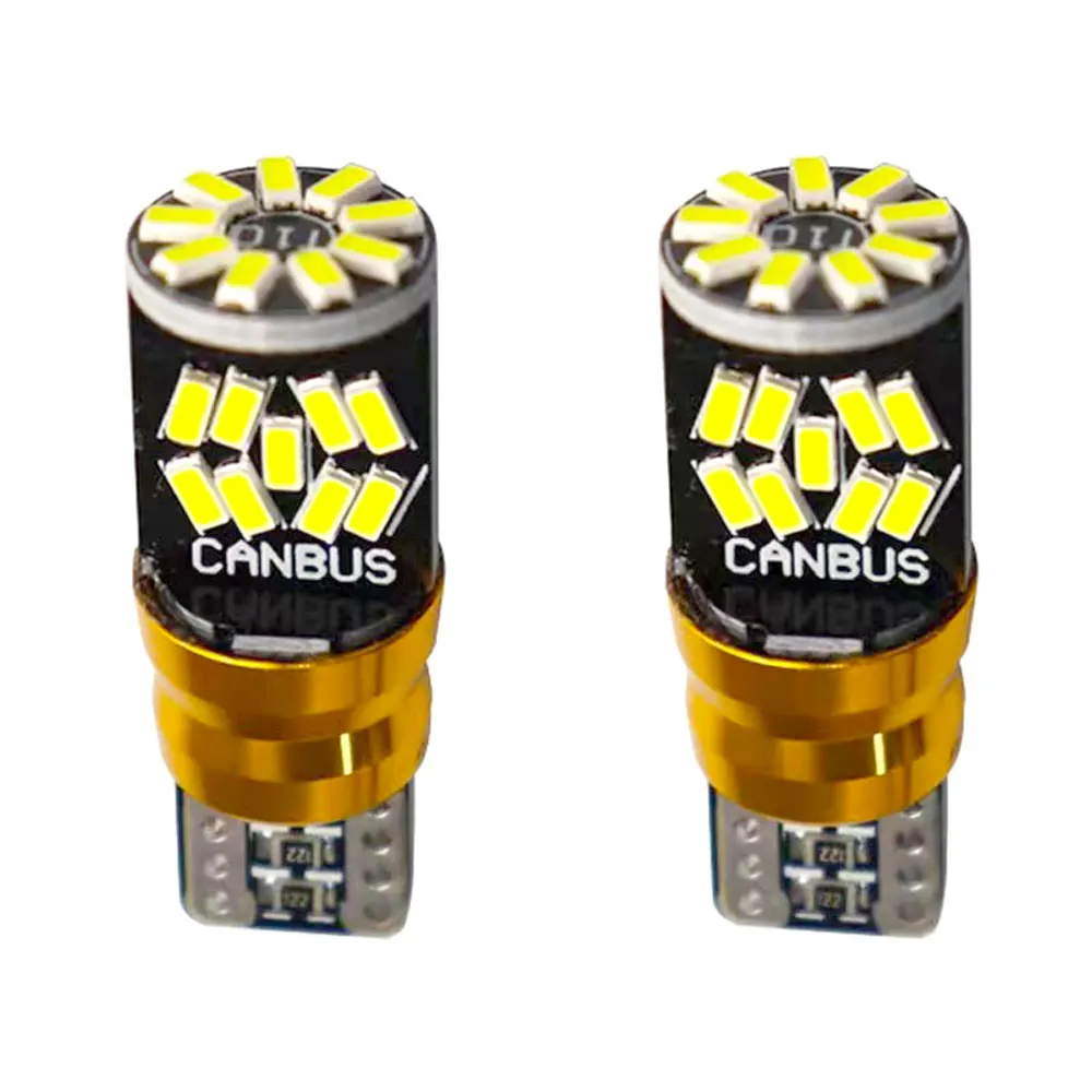 T10 Canbus 27 Smd 100 Led 0.3a 3014 w ؼ W5w   ڵ ׸ ȣ  , ڵ ׼ 12v, 3.6 