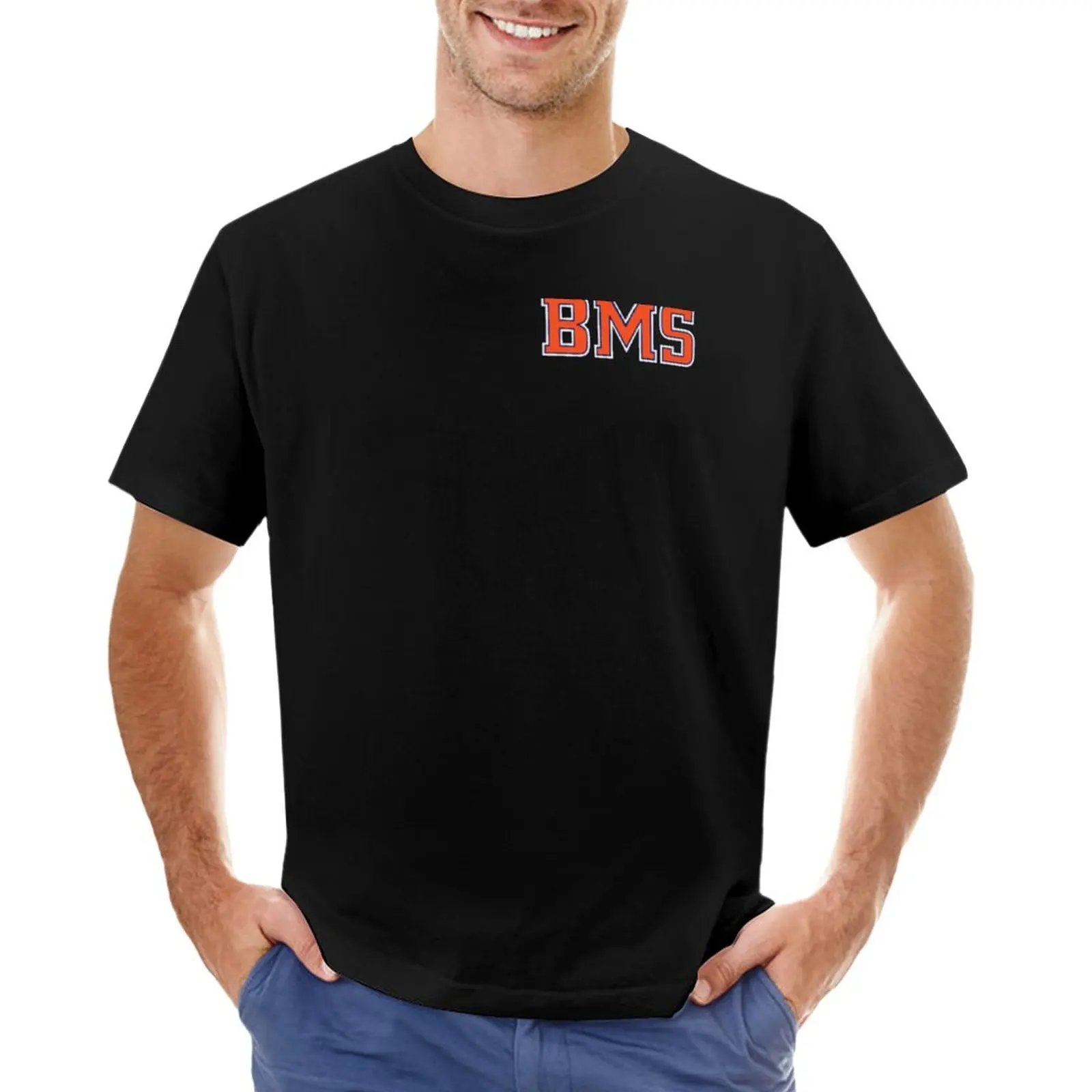 

Blue Mountain State BMS 4 T-Shirt Blouse Aesthetic clothing korean fashion summer top big and tall t shirts for men