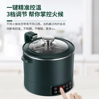 110Vstainless steel hypoglycemic rice cooker electric chafing dish electric cooker rice soup separation automatic lifting filter 2