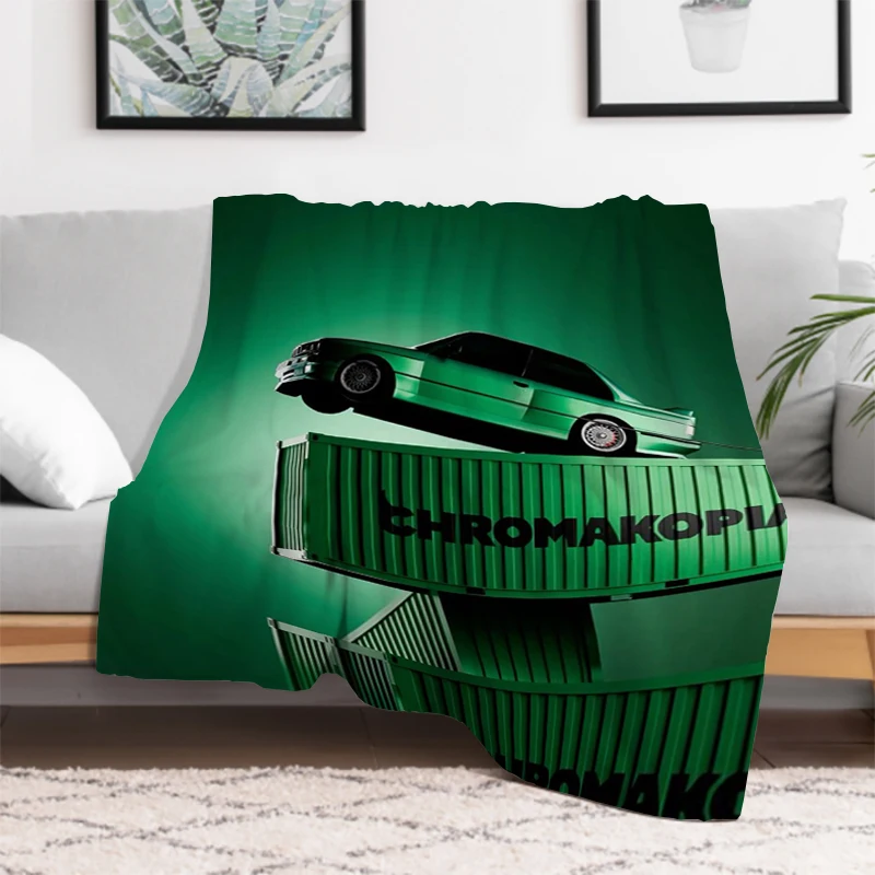 Tyler CHROMAKOPIA The Creator Hip Pop Music Blanket Downy Fluffy Soft Blankets for Decorative Sofa Luxury Designer Bedding Plaid 3