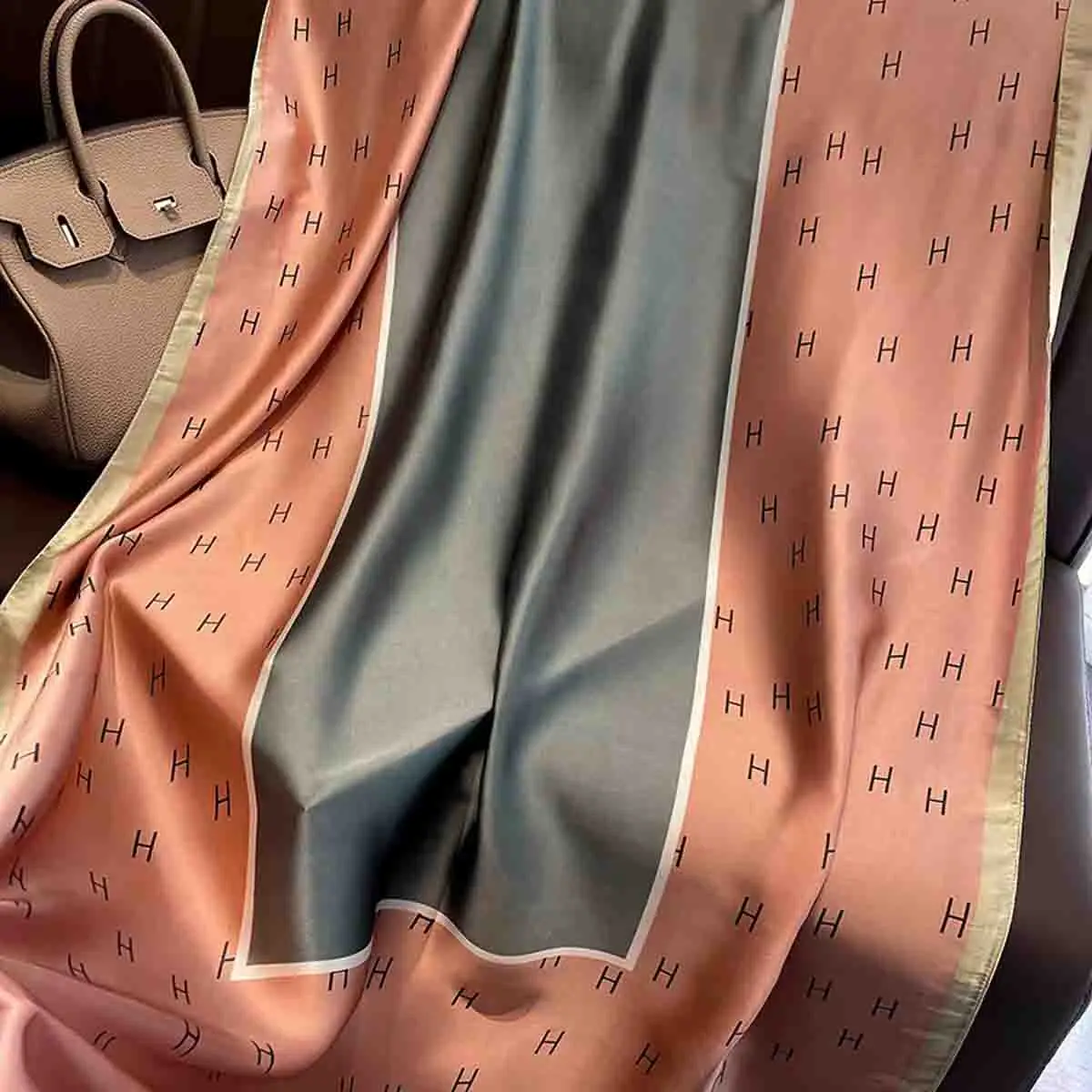 FKYBDSM Silky Scarves Pashmina Shawls Wraps of Evening Dresses Large Sunscreen Shawls And Beach Scarves feather scarf scarf accessories women tassel shawl