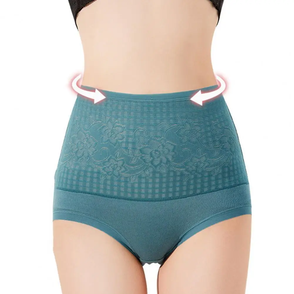 Warm Women Underpants Butt-lifted Belly Control Intimate Flat Belly Intimacy Underpants  Women Briefs Abdomen Protection