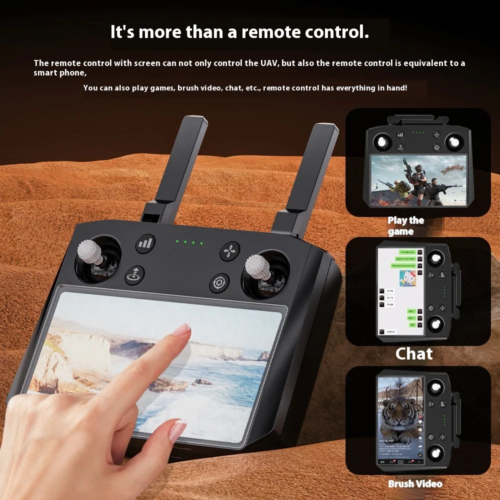 NewVision K11 Tubro 8K Drone 5G Trasmissione WIFI 4KM Ostacolo FPV GPS HD Fotocamera 3 assi Gimbal Brushless Pieghevole RC Quadcopter - immagine 4