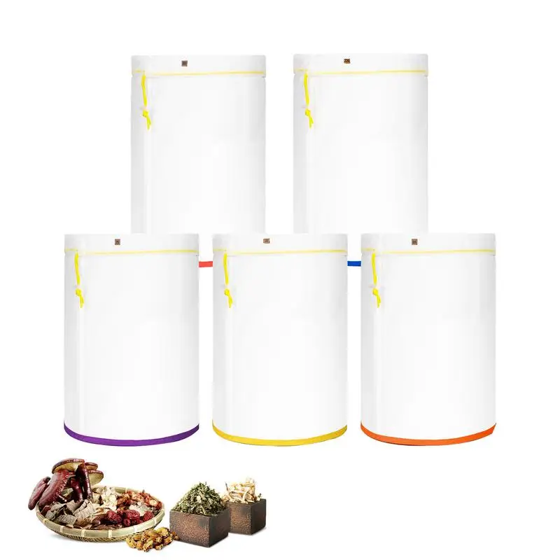 

Фильтры для дождя, 5 шт., Многоразовые Пакеты для дождя, 5 галлонов, экстрактор травяных ледяных эссенций, фильтры для чая, микрон